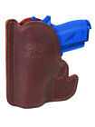 New Barsony Burgundy Leather Gun Pocket Holster Colt Bersa Small Mini 22 25 380