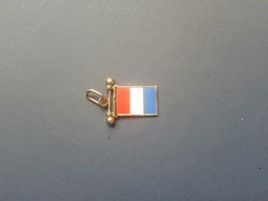 Ciondolo Argento 800 - Bandiera Francia smaltato - Giorgi - Foto 1 di 1