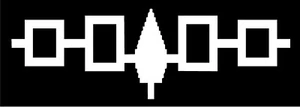 Hiawatha Belt Native Vinyl Decal truck car van fun sticker window outside - Picture 1 of 1
