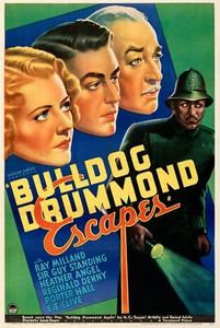 Bulldog Drummond Escapes (1937) Adventure DVD Public Domain Film (Disc Only) - Picture 1 of 2