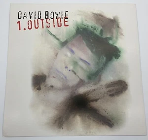David Bowie Outside Album FLAT Promotional ART POSTER 12.25"x12.25" RARE! - Picture 1 of 2