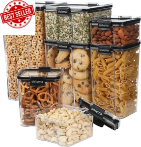 51467ZS Tritan Ultra Airtight Pantry & Kitchen Storage 7 Square Plastic Food Con - Picture 1 of 12