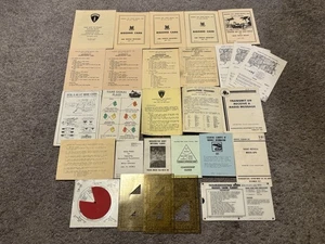 Lot of 27 Vintage US Military War Training Aid Manuals and Guides etc. - Picture 1 of 11