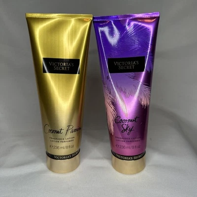 Victoria's Secret Coconut Passion & Coconut Sky Fragrance Lotion 2, 8 fl oz New - Image 1 of 3