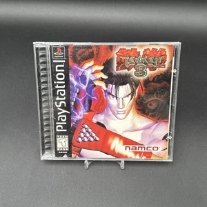 Tekken 3 complet en boite étiquette noire Playstation 1, 1998 testé CIB complet PS1 - Photo 1/5