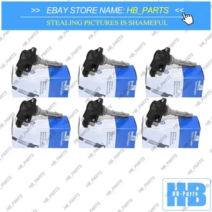 OEM Delphi Set oF 6 Ignition Coils For Mercedes C280 C300 E280 E300 A2729060060 - Picture 1 of 6
