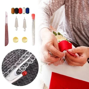 111Pcs Sewing Tool Set Needle and Thread Hand Repair Tools Sewing Working Kit - Picture 1 of 12