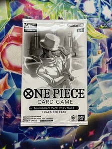 One Piece Tournament Pack 2025 Vol. 1 TCG Card Game Sealed Card Booster OP EN - Bild 1 von 2