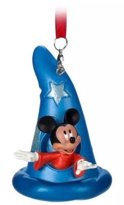 NEW Disney Mickey Sorcerers Apprentice Hat Sketchbook Ornament 2023 Fantasia - Image 1 of 2