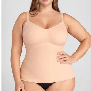 NWT Honeylove LiftWear Cami Size 3X Blush Medium Support Smoothing Lift - Picture 1 of 6