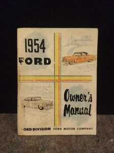 1954 Ford Owner's Manual - Bild 1 von 1