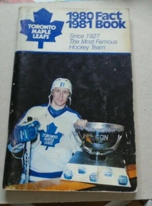 Toronto Maple leaf Yearbook Media Guide & Fact Book 1980-81 - Picture 1 of 2