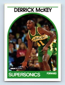 1989-90 Hoops Derrick McKey Seattle SuperSonics #233 - Picture 1 of 2