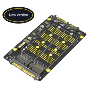 2 in1 Combo M.2(NGFF) NVME PCI-E SSD to U.2 SFF-8639＆M.2( NGFF) SATA SSD to SATA - Picture 1 of 7
