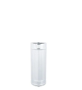 TUBO LINEARE mm 500 (cm 50) DOPPIA PARETE 10 mm - INOX- PER STUFE e CAMINI - Foto 1 di 5