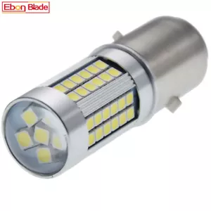 BA20D H6 3030 66 LED Motocicleta Rodillo ATV Hi/Lo Faro Bombilla Lámpara 6V/12V - Imagen 1 de 9