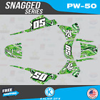 Graphics Kit For Yamaha Pw50 (1990-2023) Pw-50 Pw 50 Snagged Series - Green