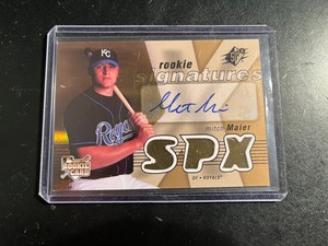 2007 upper deck Baseball Mitch Maier rookie auto card 