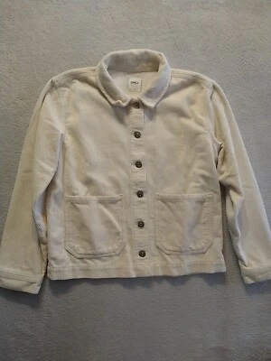Chaqueta de Pana SOLO Talla 38/M Botón Medio Frontal Crema/Blanco Foto 1 de 4