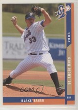 2006 Grandstand St Lucie Mets Blake Eager #33