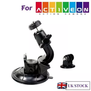 Car Suction Cup for Action Cam Activeon Solar XG Activeon CX Activeon CX Gold pl - Picture 1 of 3