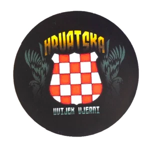 CROATIA HRVATSKA - Sticker Uvijek Vjerni 6cm Glossy - Bild 1 von 1