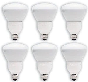 (6 bulbs) GE 76440 Ace R30 Dimmable CFL Flood Light ,15 Watt , Soft White - Picture 1 of 2