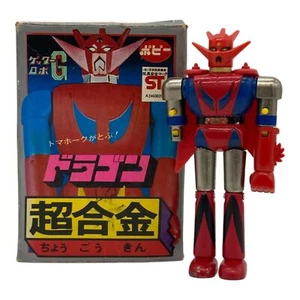 Popy Getter Robo G Dragon Chogokin vintage rare Action Figure with Box Japan - Picture 1 of 10