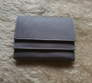 Mini Geldbörse Echt Leder Portemonnaie Kleiner Geldbeutel Brieftasche ( 1559 ) - Picture 1 of 14