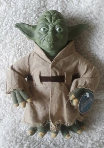 NWT VTG 1992 STAR WARS GEORGE LUCAS' SUPER LIVE ADVENTURE 11" YODA PLUSH TOY! - Picture 1 of 9