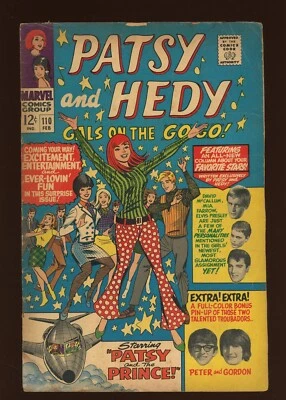 Patsy and Hedy #110 1967 GD+ 2.5 High Definition Scans** - Image 1 of 2