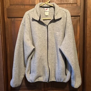 Women’s Speedo Fuzzy Full Zip Gray Jacket Sz M - Picture 1 of 6