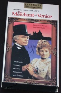 The Merchant of Venice - Olivier - VHS tape - I combine shipping! - Picture 1 of 2