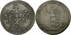 Harz Münzmeisterpfennig Zellerfeld Rechenpfennig 1749 Johann Benjamin Hecht - Picture 1 of 3