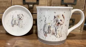 WESTIE By Jennifer Rose China Mug & Coaster - Leonardo Collection - Never Used - Picture 1 of 6