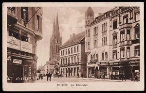 Solingen Am Muhlenplatz Germany Postcard - Picture 1 of 2