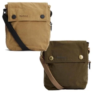 Bolso Bandolera Barbour Transport Dorado Caqui Verde Oscuro Viaje Vacaciones - Imagen 1 de 17