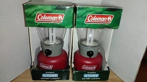 Coleman Classic Twin U-Tube Battery Lantern New In Box - Picture 1 of 12