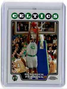 2008-09 Topps Chrome Refractor Kendrick Perkins Boston Celtics #160