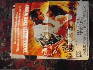 Reproduction Magazine Poster of 'Gone With the Wind' - 1990's - VG+ - Picture 1 of 2
