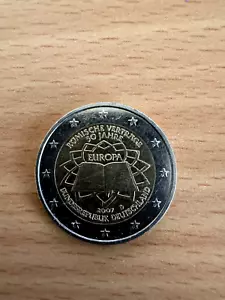 2€ Münze Römische Verträge 50 Jahre Europa 2007 - Bild 1 von 2