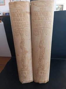 Decameron of Boccaccio - Navarre Society 1st Editions 1921 - Vols 1 and 2 - Picture 1 of 18