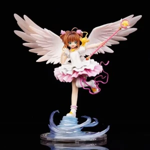 Anime Card Captor Sakura Action Figure Playset PVC Statue Model 28cm Gift Teen - Picture 1 of 6