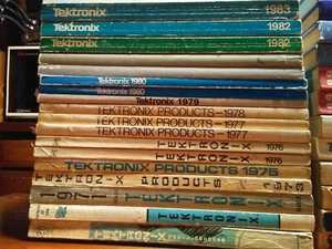 Catálogo de productos Tektronix - la mayoría de los años 1971 a 2000 - Imagen 1 de 137