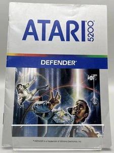 Defender (Atari 5200, 1983) SOLO manuale - Foto 1 di 2