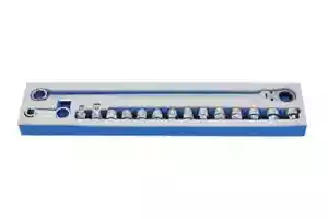 Laser 8662 Set chiavi/prese flessibili extra lunghe 16 pz - Foto 1 di 2