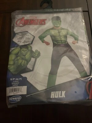 Marvel Avengers Boys’ S(6-7) Hulk Halloween Costume. NWT. - Image 1 of 4