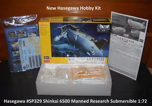 Hasegawa SP329 Shinkai 6500 Manned Research Submersibles Detail Up Version - OBN - Picture 1 of 16