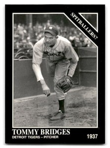 Tommy Bridges 1993 Conlon Collection TSN #723 Detroit Tigers BASEBALL