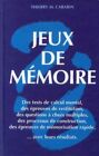 Jeux De Mémoire | Carabin Thierry M | Comme Neuf